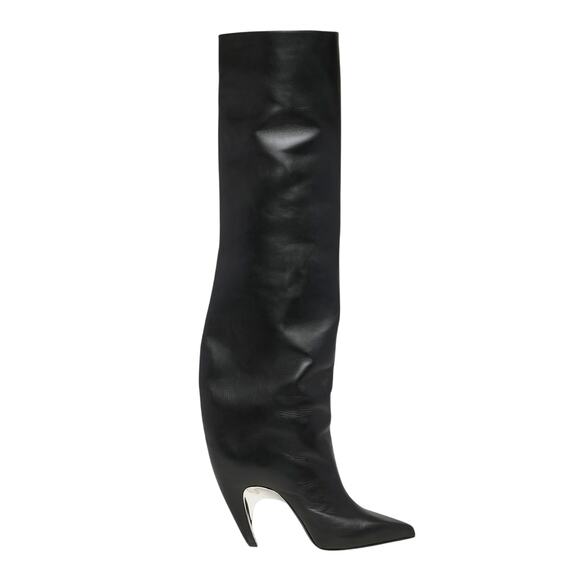 Alexander McQueen Shoes - Alexander Mcqueen Knee High Stiletto Boots - Size 8, New with Box
